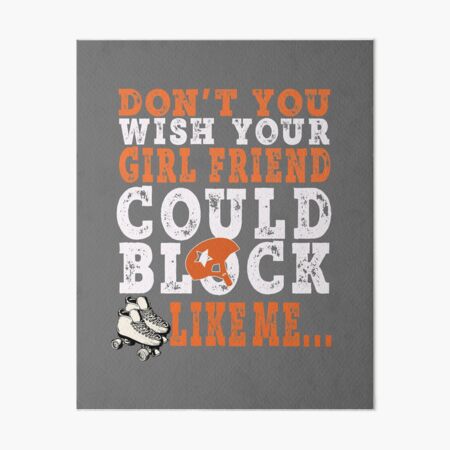 Item preview, Funny Roller derby Block like mine designed and sold by LGamble12345.