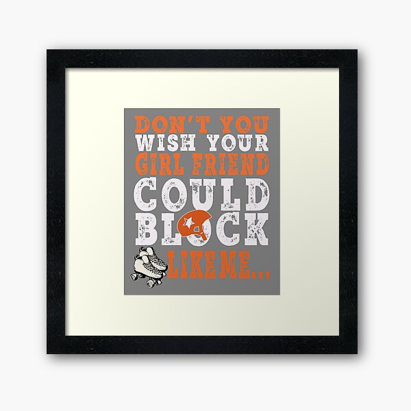 Item preview, Funny Roller derby Block like mine designed and sold by LGamble12345.