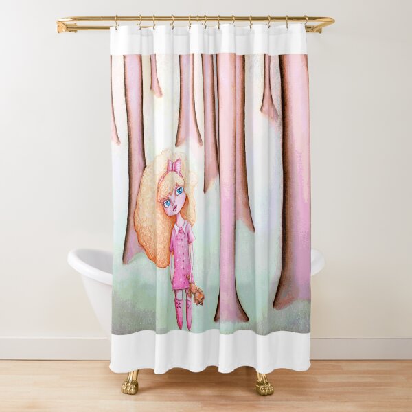 Wandering Goldilocks (Full Version) Shower Curtain