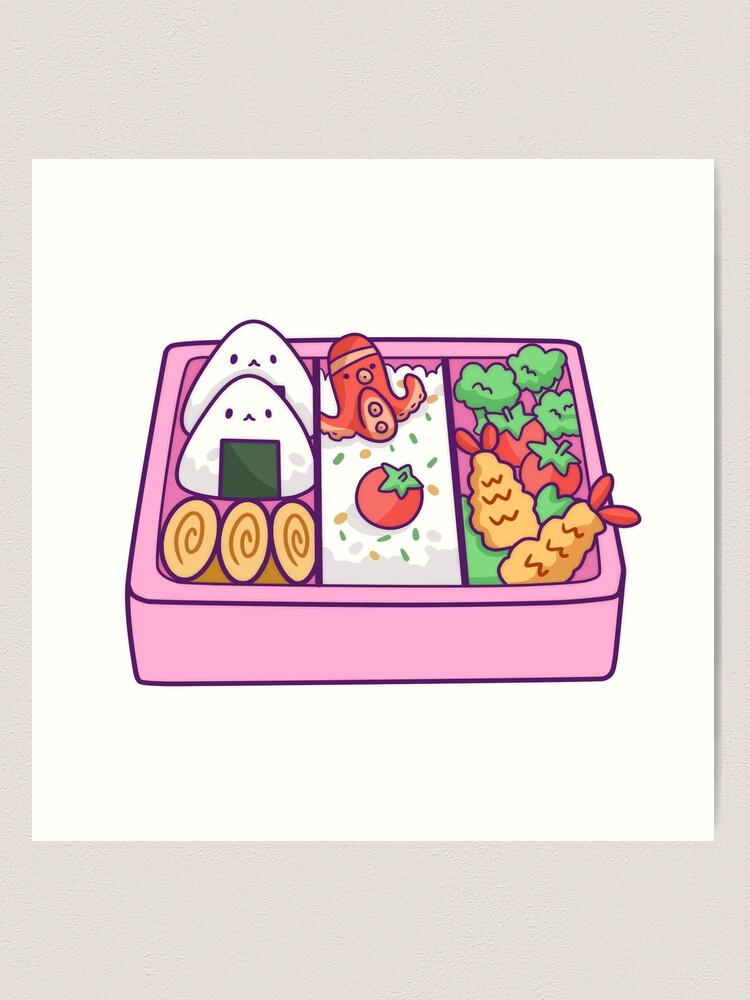 Kawaii Bento Box for r/SketchDaily : r/Illustration