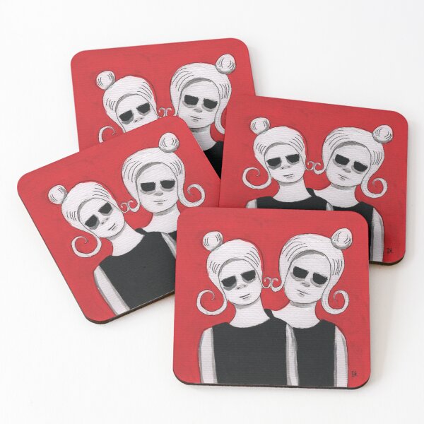 Item preview, White-haired Twins 1 designed and sold by David Hutchison.
