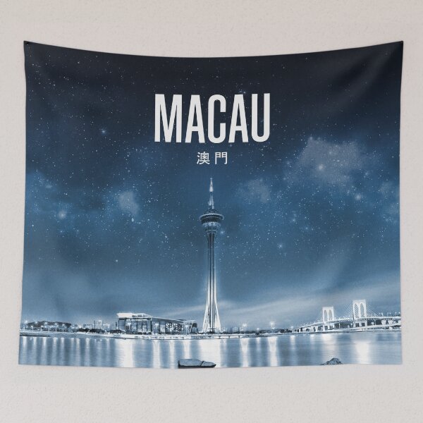 Item preview, Macau Wallpaper designed and sold by HomeLivingCo.
