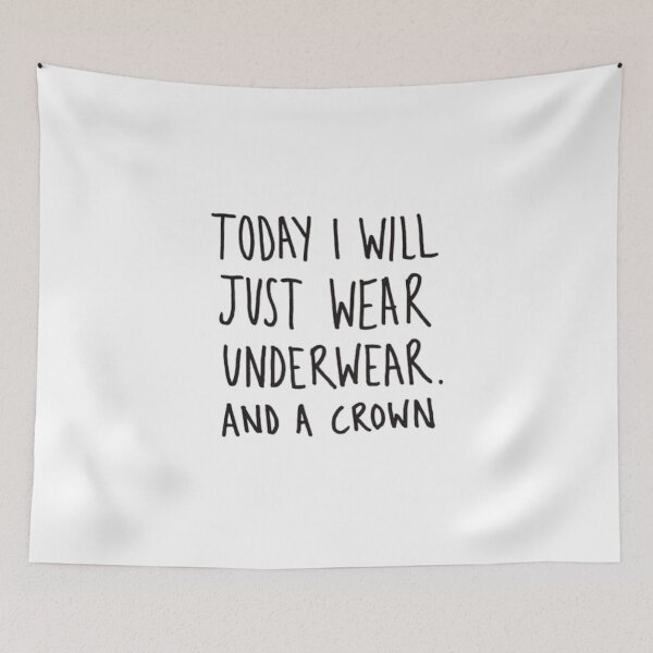 Item preview, Underwear... and a crown! designed and sold by DoodleDashCollective.