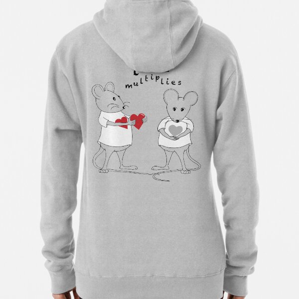 Item preview, MantraMouse® Love Multiplies Cartoon designed and sold by Donna Martini.
