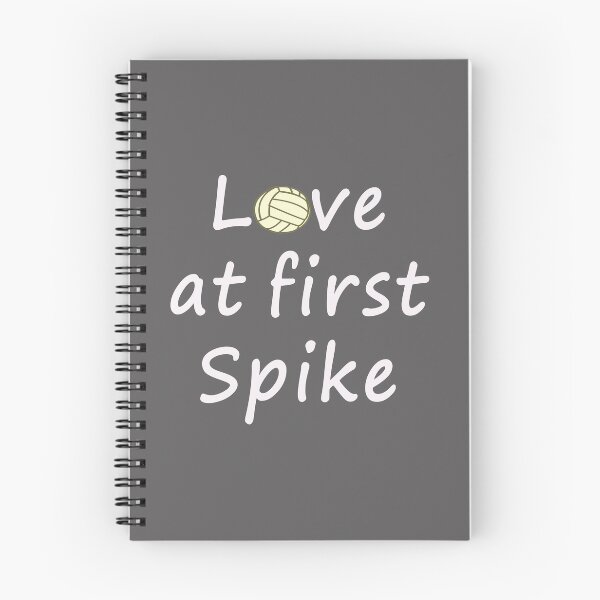 Item preview, Funny Love at first spike volleyball design designed and sold by LGamble12345.