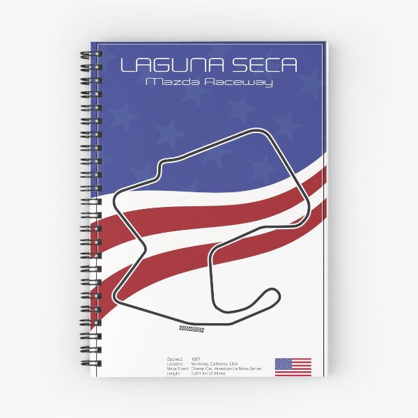 Item preview, Laguna Seca Racetrack designed and sold by Theodor Decker.