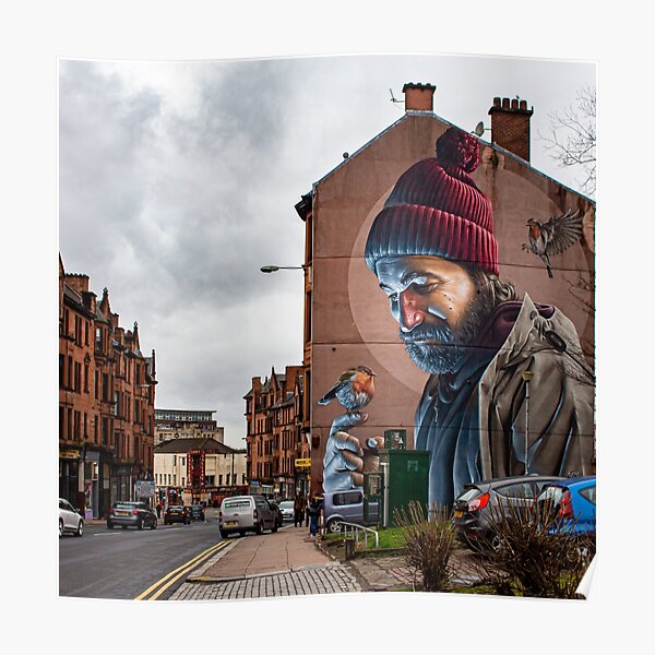 St Mungo Street Art, Glasgow Poster