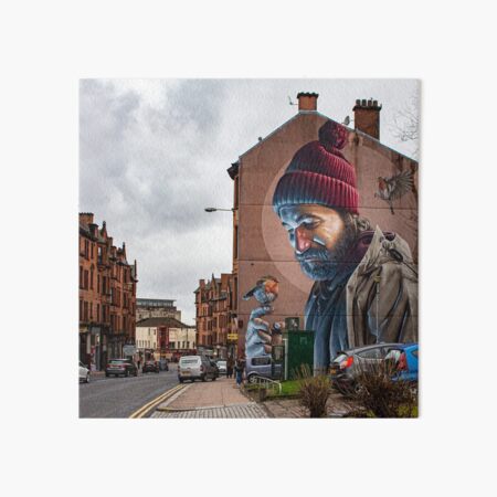 St Mungo Street Art, Glasgow Art Board Print