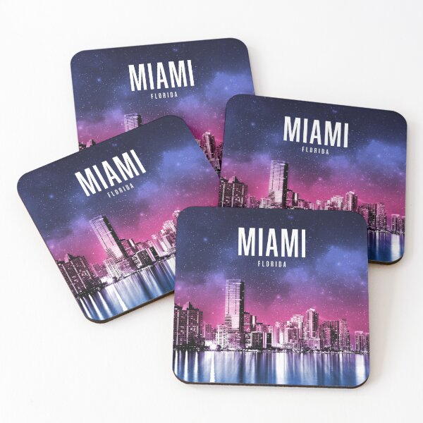Item preview, Miami - Florida designed and sold by HomeLivingCo.