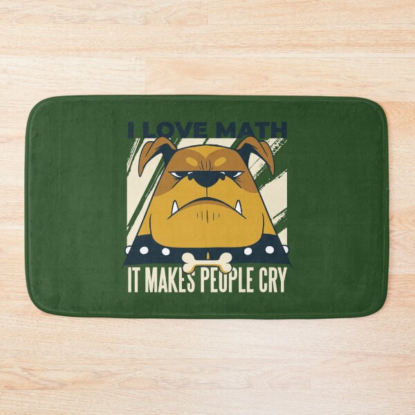 Item preview, Dog loves math designed and sold by DerSenat.