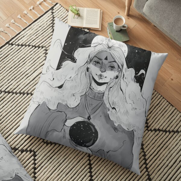 Space Witch Floor Pillow