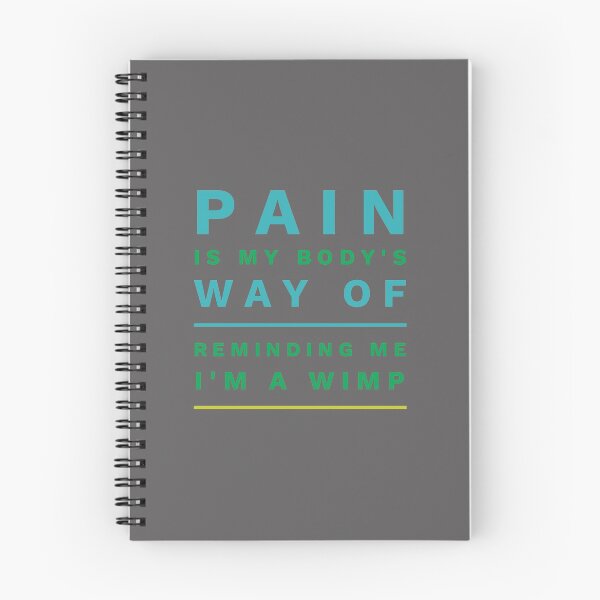 Item preview, Funny Workout gift pain wimp designed and sold by LGamble12345.