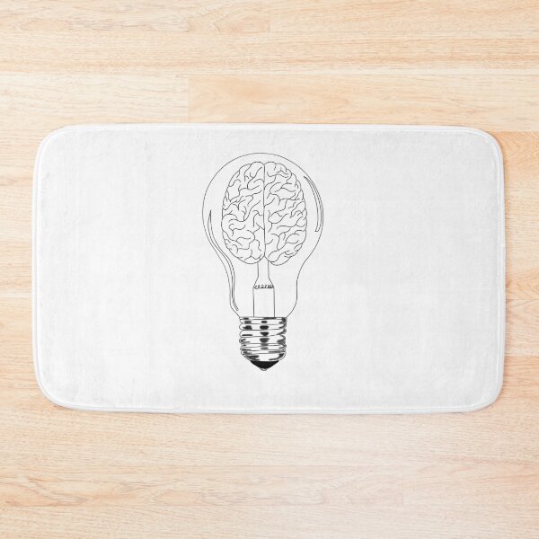 Item preview, Brain lightbulb designed and sold by carries-anatomy.