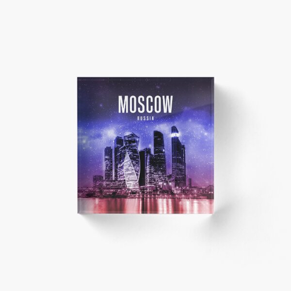 Moscow - Russia Acrylic Block