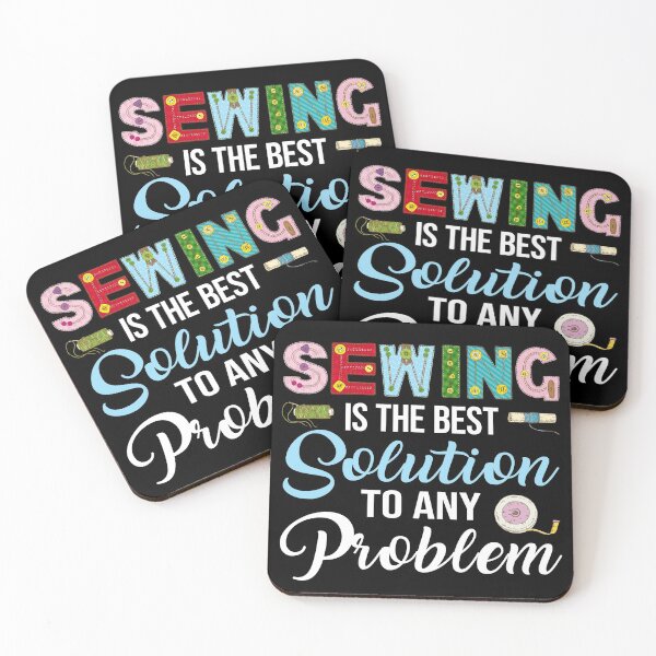 Item preview, Funny Sewing Lover Gift - Best Solution To Any Problem - Seamstress designed and sold by kntranhoang.