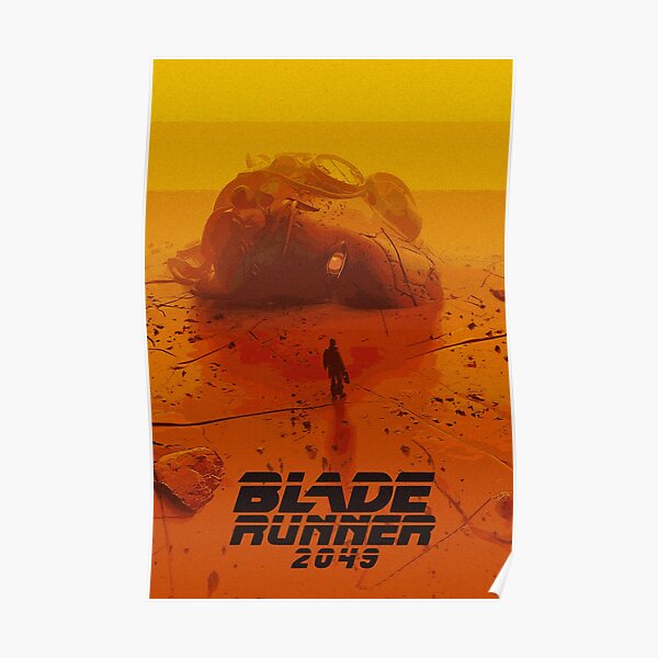 Blade Runner 2049 - Agent K In The Desert Poster