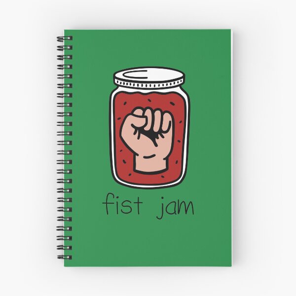 Item preview, Fist Jam - Climbing Pun designed and sold by Tom Napper Design.