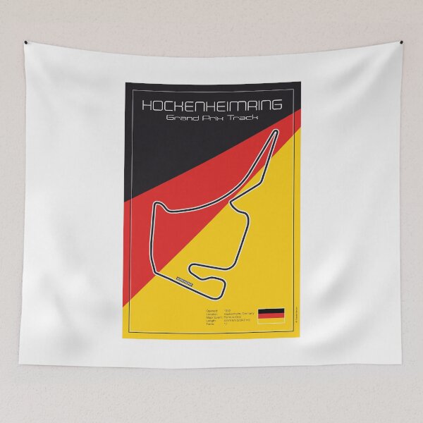 Item preview, Hockenheim Racetrack designed and sold by Theodor Decker.