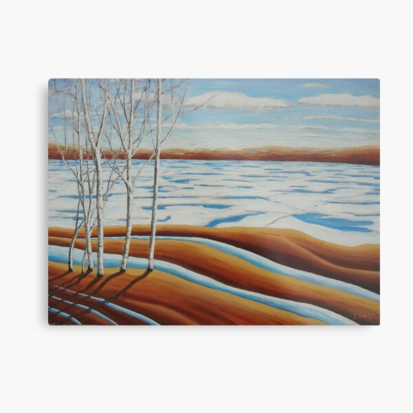 Spring Breakup - (c) Ian Ridpath 2011 Metal Print