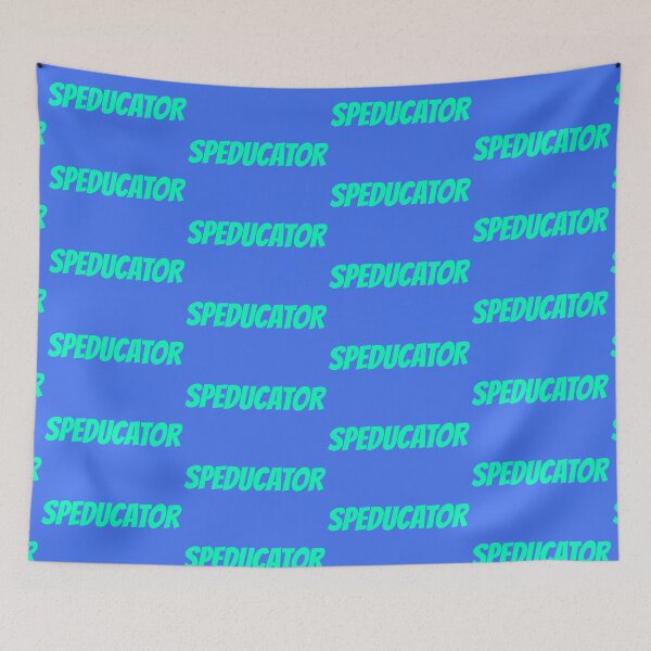 Item preview, Speducator - teal designed and sold by TheBoyTeacher.