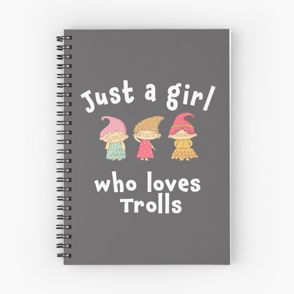 Item preview, Lindo Solo una chica que ama a los trolls designed and sold by LGamble12345.