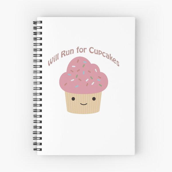 Item preview, Will Run For Cupcakes designed and sold by Hedgie Designs.