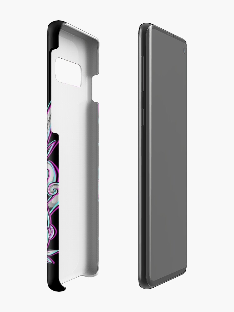 Alternate view of Synthwave Rick Sanchez Case & Skin for Samsung Galaxy