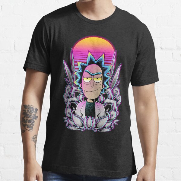 Synthwave Rick Sanchez Essential T-Shirt