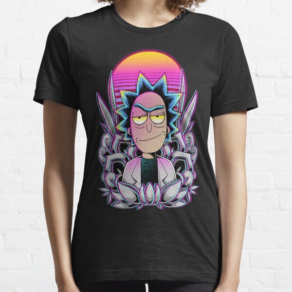 Synthwave Rick Sanchez Essential T-Shirt