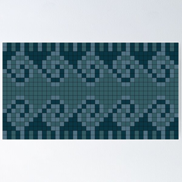 Item preview, Water Pixels designed and sold by Sabrina Jensen.