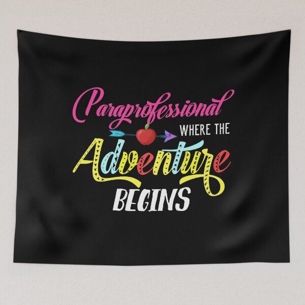 Item preview, Back To School Gift - Appreciation Gift - Where Adventure Begins - Paraprofessional designed and sold by kntranhoang.