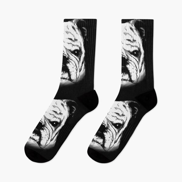 Item preview, Bulldog Portrait (monochromatic) designed and sold by MMMSdesigns.