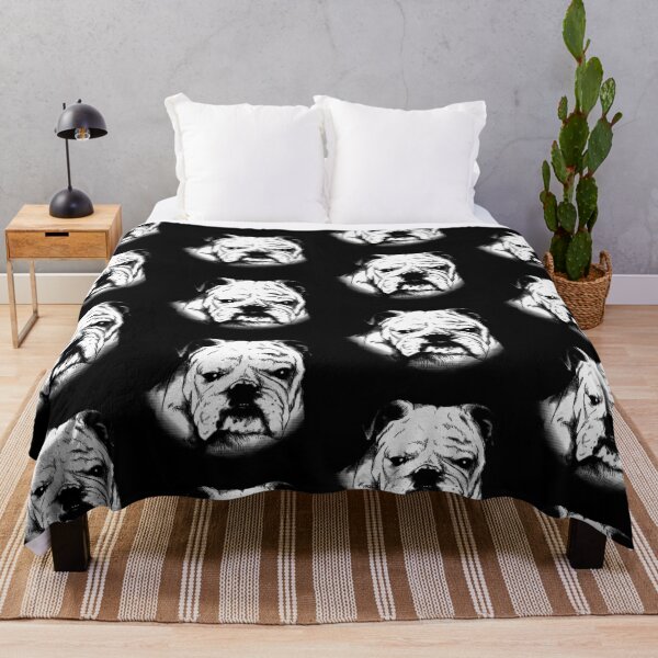 Item preview, Bulldog Portrait (monochromatic) designed and sold by MMMSdesigns.