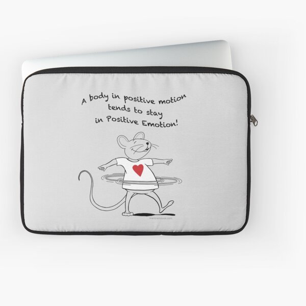 Item preview, MantraMouse® Positive Emotion Cartoon on Gray Background designed and sold by Donna Martini.