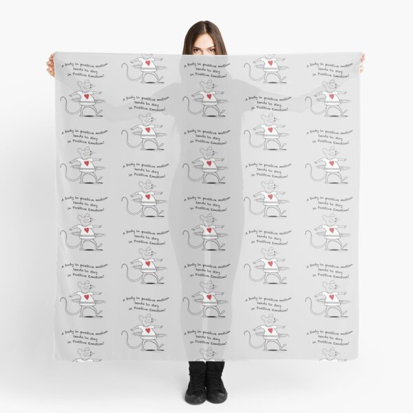 Item preview, MantraMouse® Positive Emotion Cartoon on Gray Background designed and sold by Donna Martini.