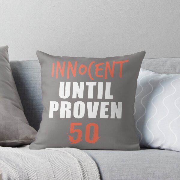 Item preview, Funny Innocent until proven 50 50th birthday gift designed and sold by LGamble12345.