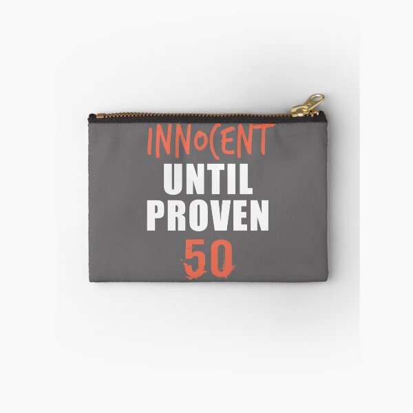 Item preview, Funny Innocent until proven 50 50th birthday gift designed and sold by LGamble12345.