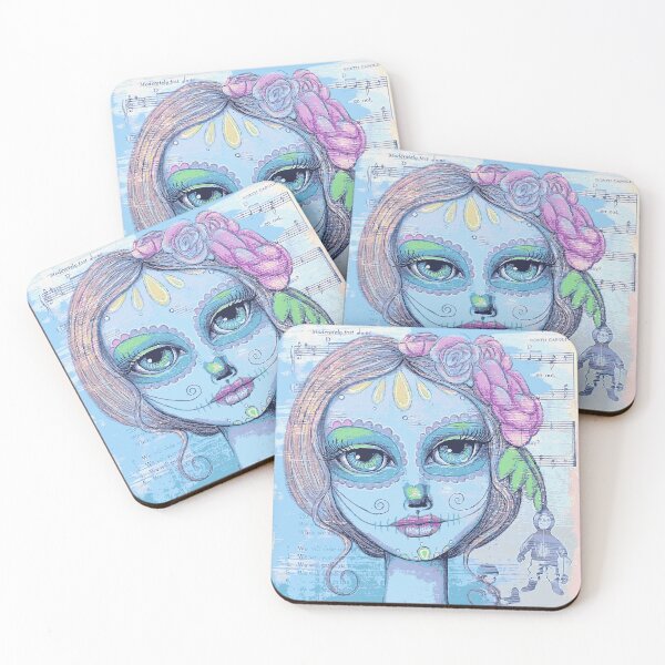 Item preview, Sugar Skull Girl 2 of 3 designed and sold by LittleMissTyne.
