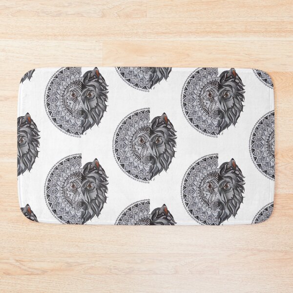 Item preview, Wolf Mandala  designed and sold by Ella-brand.