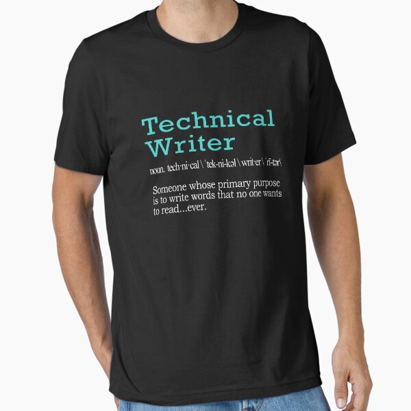 Item preview, Funny Job Definition tech writer designed and sold by LGamble12345.