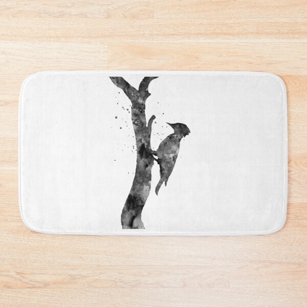 Item preview, Woodpecker on tree designed and sold by Rosaliartbook.