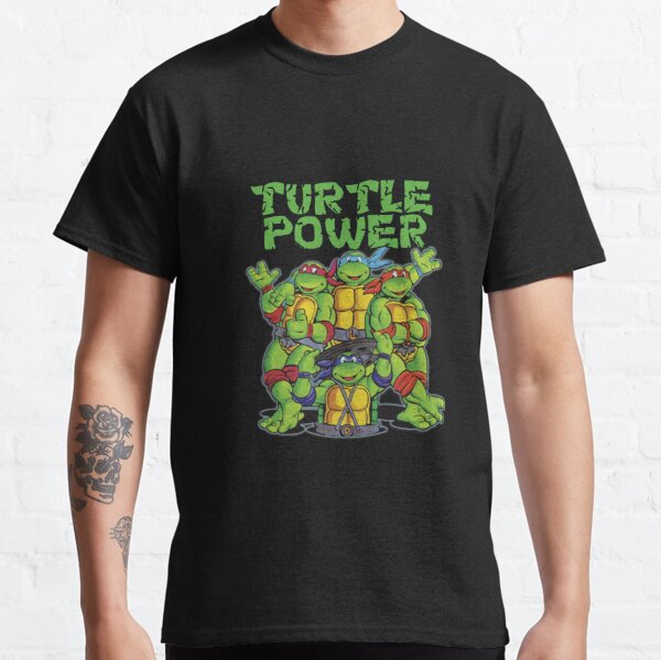 Men's Teenage Mutant Ninja Turtles Power Dad Turtle Brothers T-Shirt -  Beige - X Large