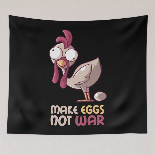 Artikelvorschau, Make Eggs Not War entworfen und verkauft von tonstan.