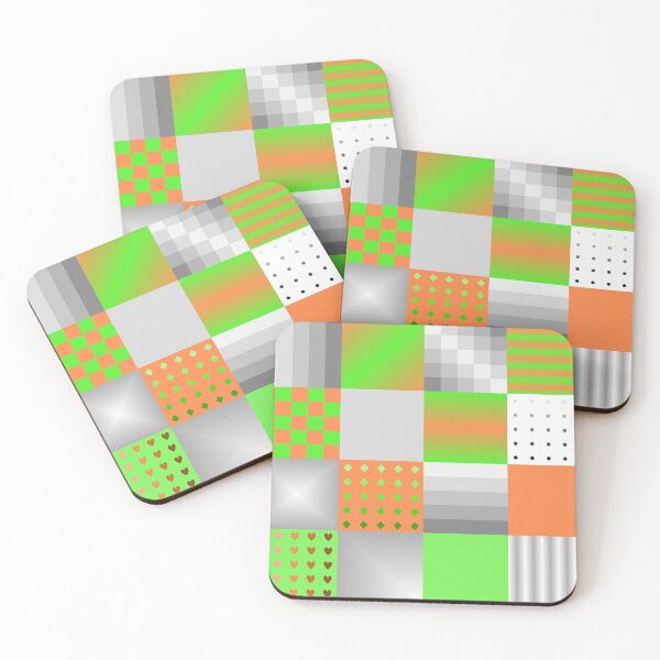 Item preview, Funny patchwork pattern 3 designed and sold by ApArtPaintings.