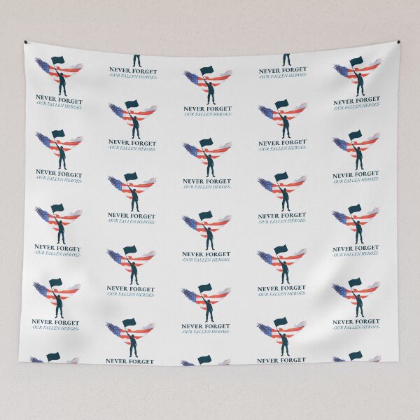 Item preview, NEVER FORGET OUR FALLEN HEROES VETERANS DAY DESIGN designed and sold by ER-DESIGNS.