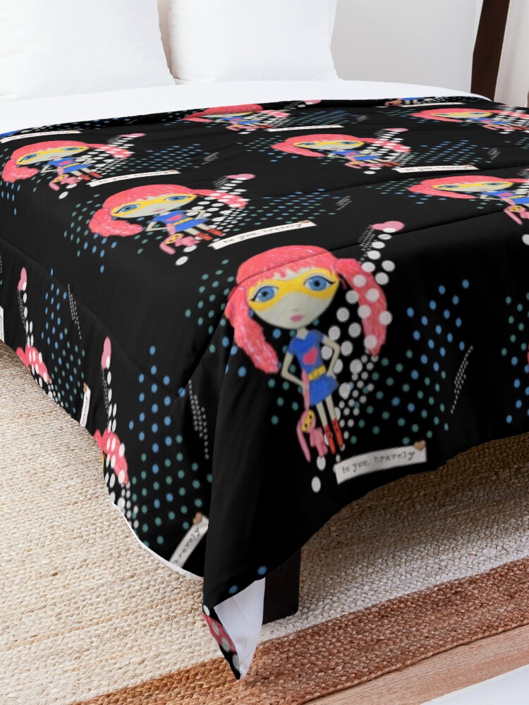 Alternate view of Be Your Own Superhero Comforter