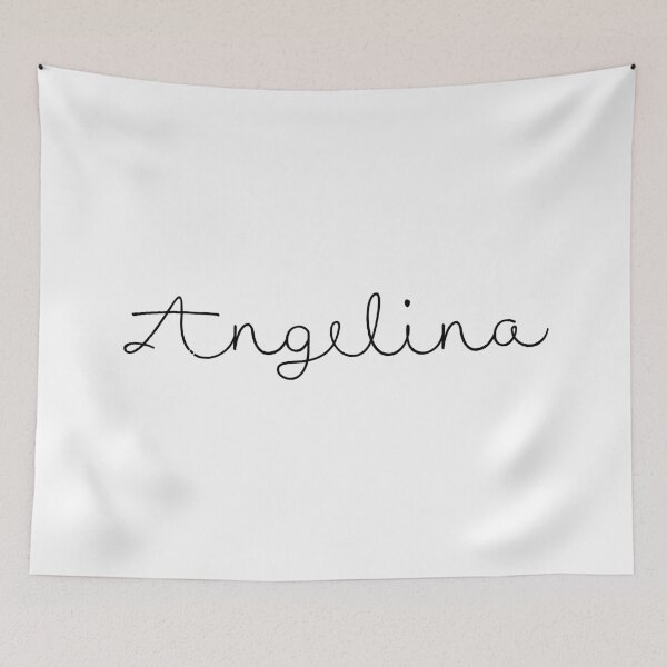 Item preview, Angelina Cute Cursive designed and sold by Minnie777.