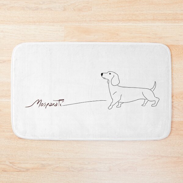 Item preview, Dachshund in black and white designed and sold by Mosparati.