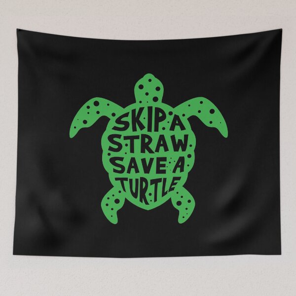 Item preview, Skip A Straw Save A Turtle designed and sold by tonstan.