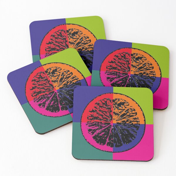 Item preview, A slice of lemon in settled pop art colour scheme designed and sold by susyrdesign.